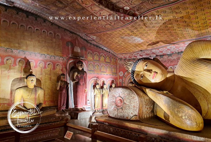 Inside the Dambulla cave temple