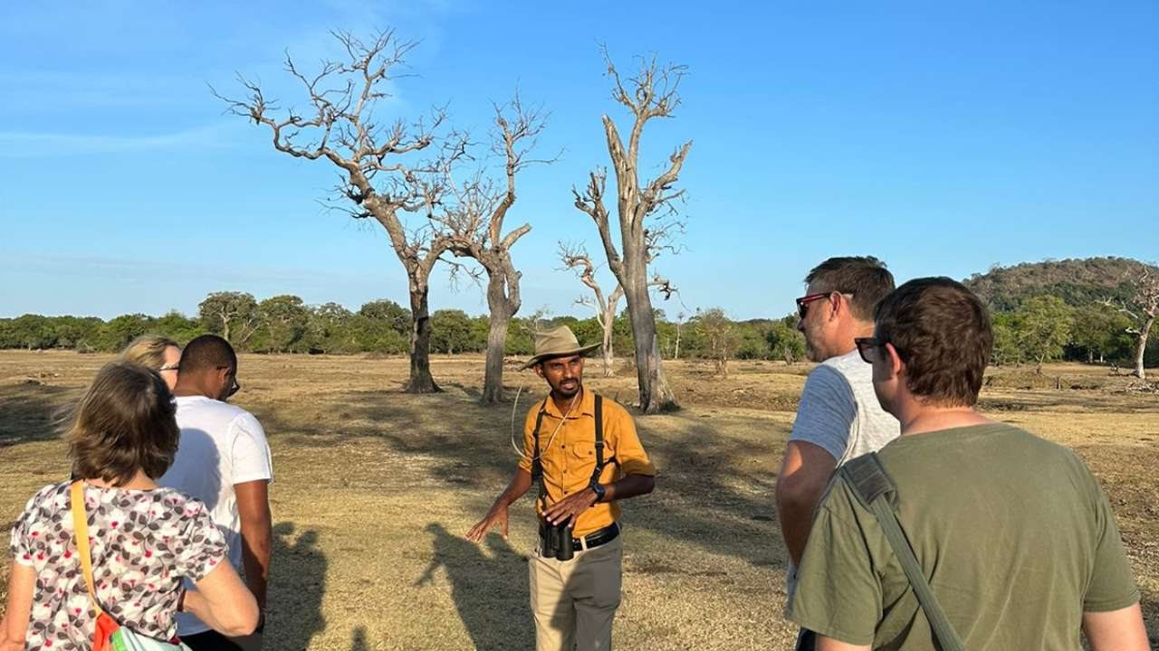A guided walk in Sri Lanka