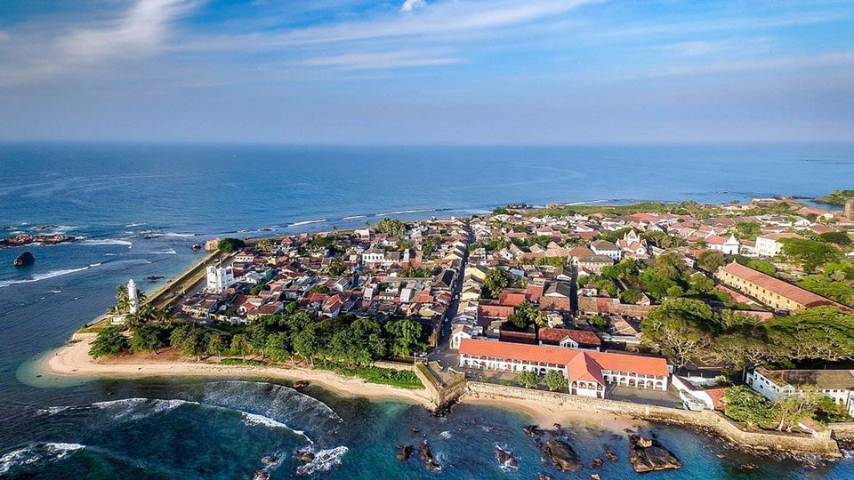 The ramparts of Galle Fort